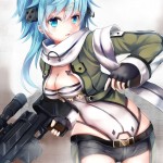 ソードアートオンライン(SAO)、シノンのエロ画像を集めました。